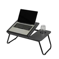 laptop table simple computer desk with fan for bed sofa folding adjustable laptop desk on the bed