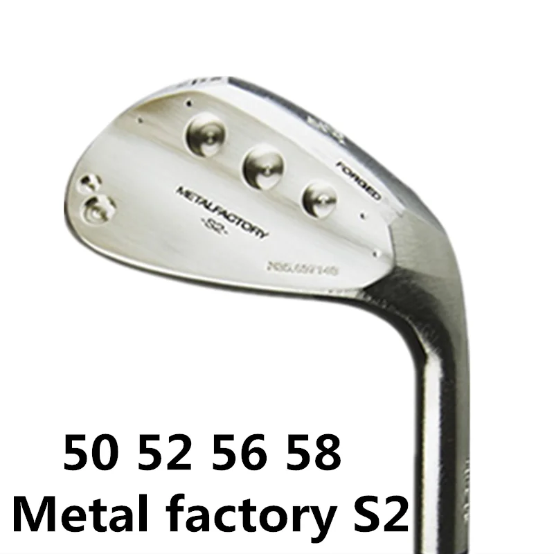 GOLF Metal factory S2 Forged carbon steel golf wedge head with CNC milled face. 58 wedges head free shipping