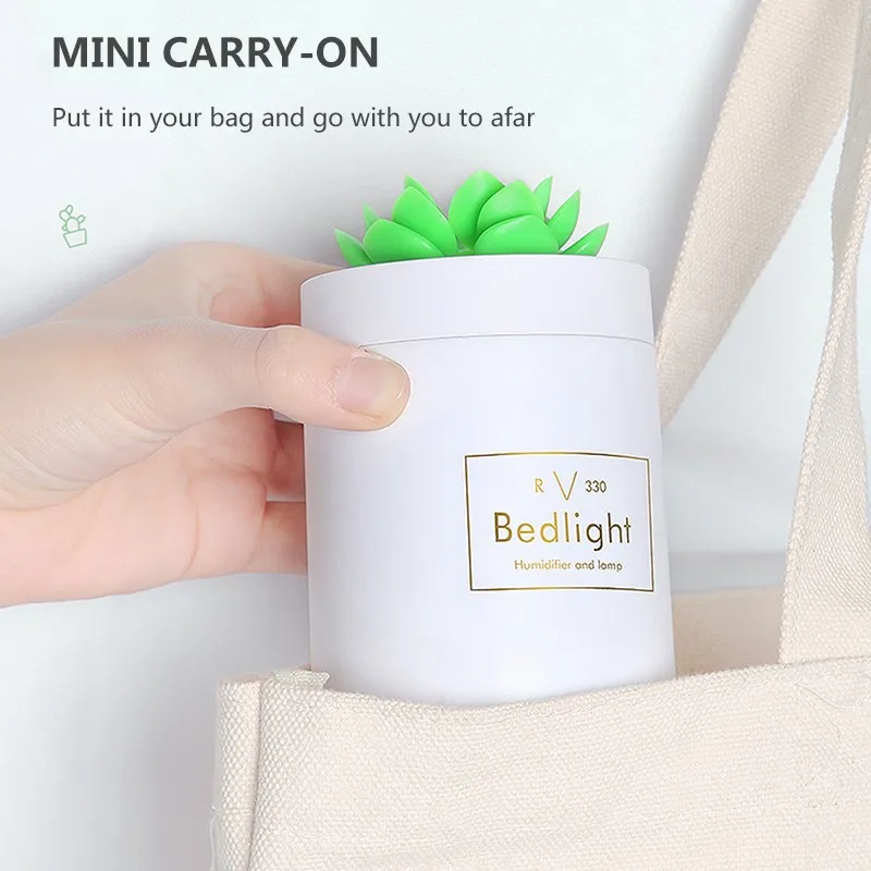 Увлажнитель воздуха с питанием от USB ночсветильник большой емкости распылителем