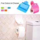 Туалет настенный пластиковая присоска ванная туалетная бумага в рулонах, держатель для туалетной бумаги с крышкой ткани полотенце вешалка для полотенец аксессуары ванной комнаты держатели бумаги