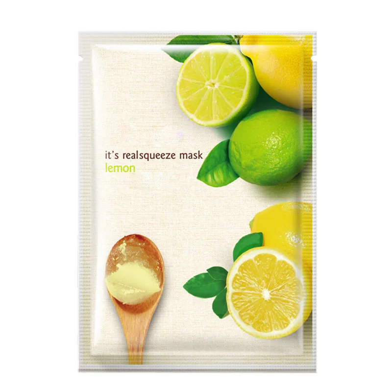 Лимон Осветляющий кислородный пузырь m ask o il контроль увлажняющий отбеливающий