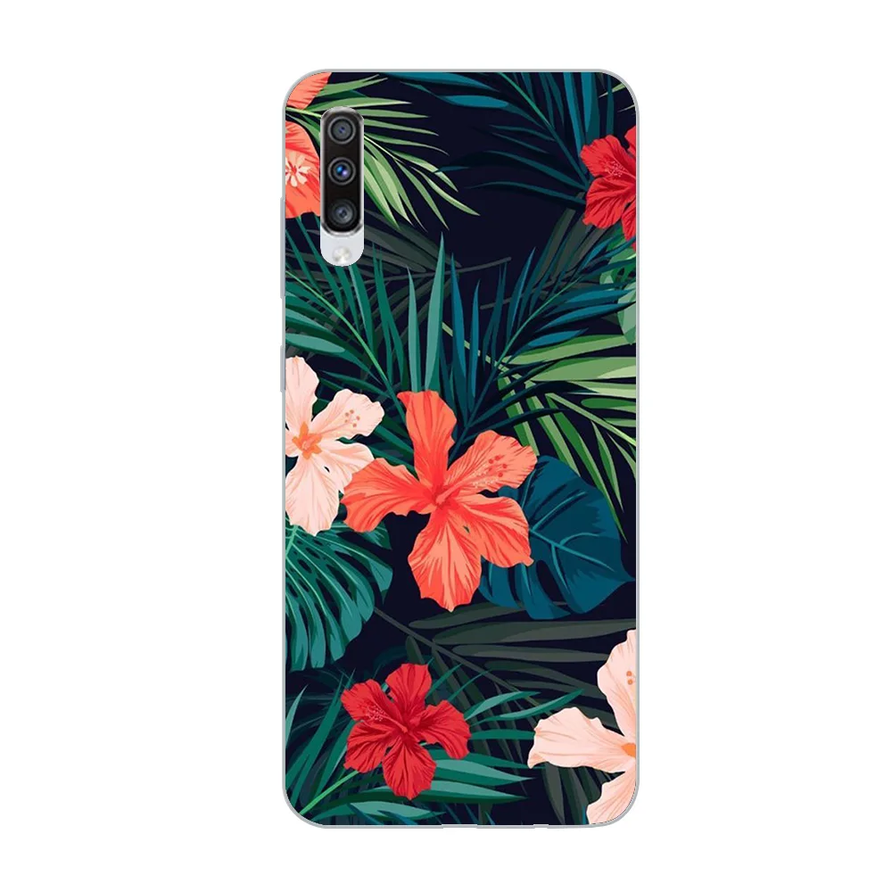 WM03241 Чехол для телефона ciciber для samsung Galaxy A50 A70 A80 A40 A30 A20 A60 A10 A20e Мягкий силиконовый чехол из ТПУ с розами в винтажном стиле - Цвет: WM03241