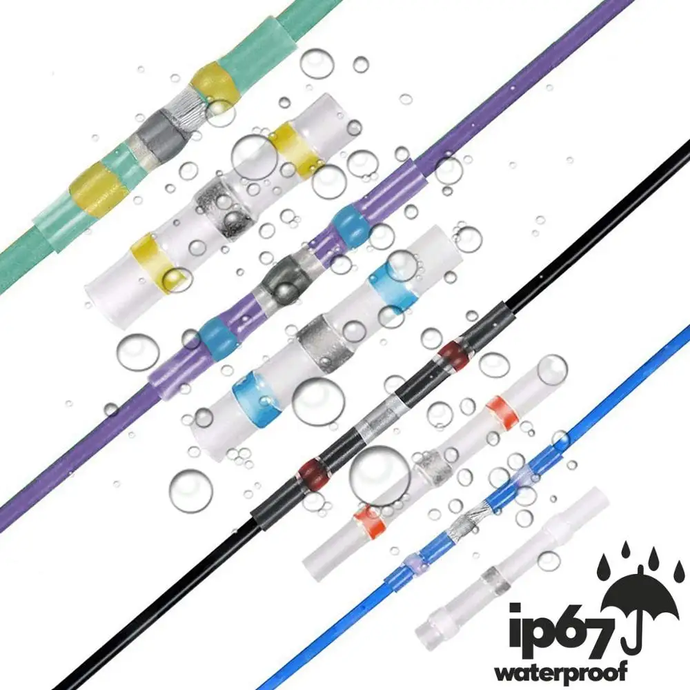 Термоусадочные клеммы для соединения проводов 800/300/250 шт.|Терминалы| |