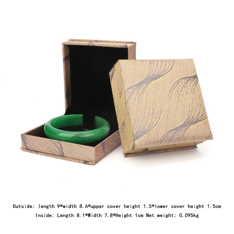 

Новая упаковочная коробка для демонстрации золотых браслетов и ювелирных изделий, женская подвеска для сережек, Свадебный чехол для хранен...