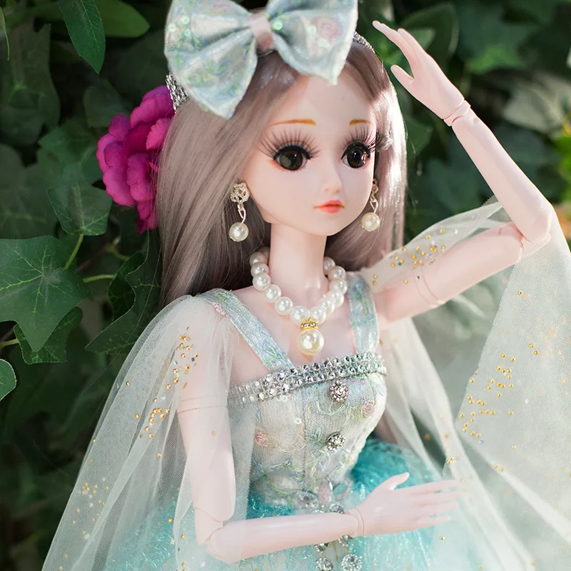 Новинка 60 см BJD кукла с принцессой платье одежда ювелирные изделия аксессуары 1/3