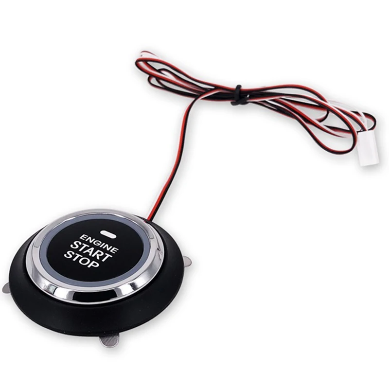 Smart RFID Car Alarm System Push Engine Start Stop Button Lock Ignition Immobilizer with Remote Keyless Go Entry | Автомобили и