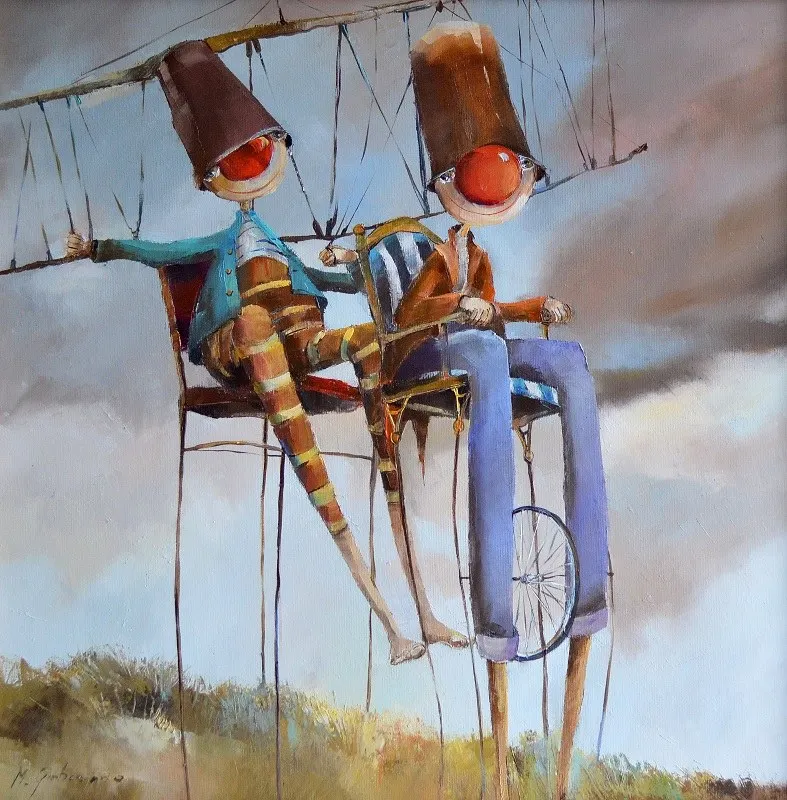 Картина с абстрактным рисунком ручная работа | Дом и сад