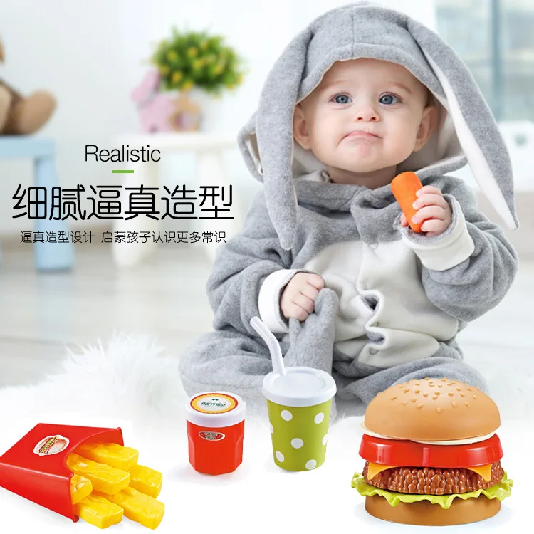 Детская головоломка игровой дом игрушка кухня Изысканная посуда моделирование