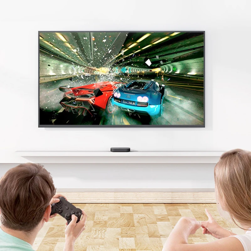 ТВ приставка XIAOMI Mi Box S Global Vision 4K Ultra HDMI Android 8 1 2G 8G WiFi подключение Netflix Google TV