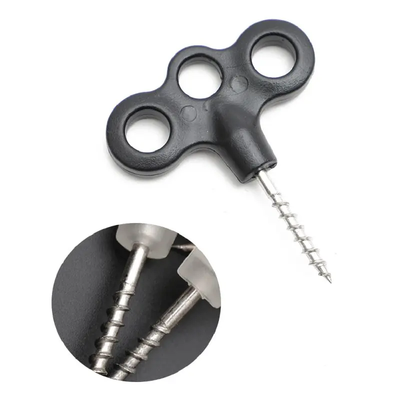 High Quality Screw Luminous Convenient Portable Useful Fix Three-hole Outdoor |