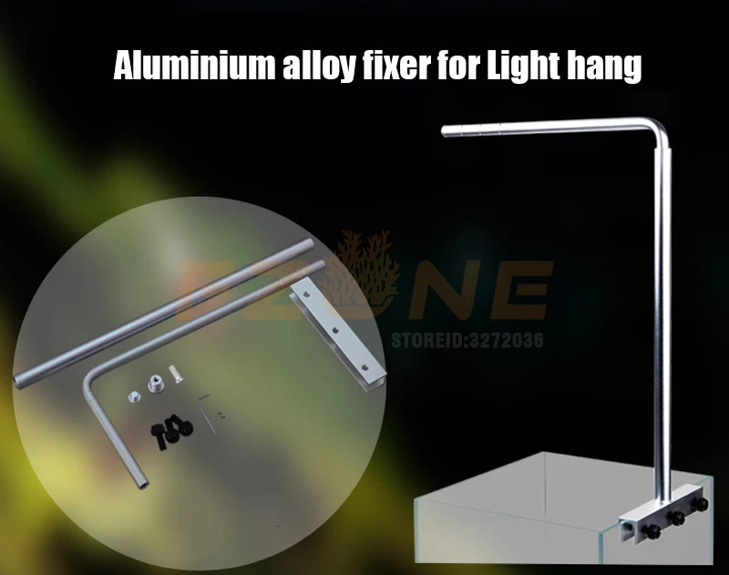 

Chihiros Aluminium Alloy Fixer For Aquarium LED Light Hang-on Kit Aquarium LED Light Fixer Accessories