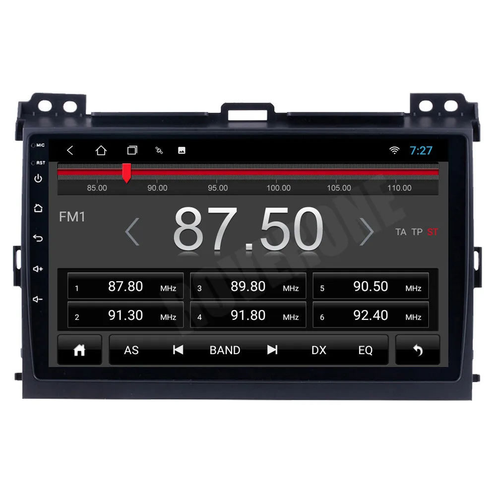 Для Toyota Prado 120 2004 - 2009 Android 10 автомобильное радио стерео GPS навигация СБ Navi медиа