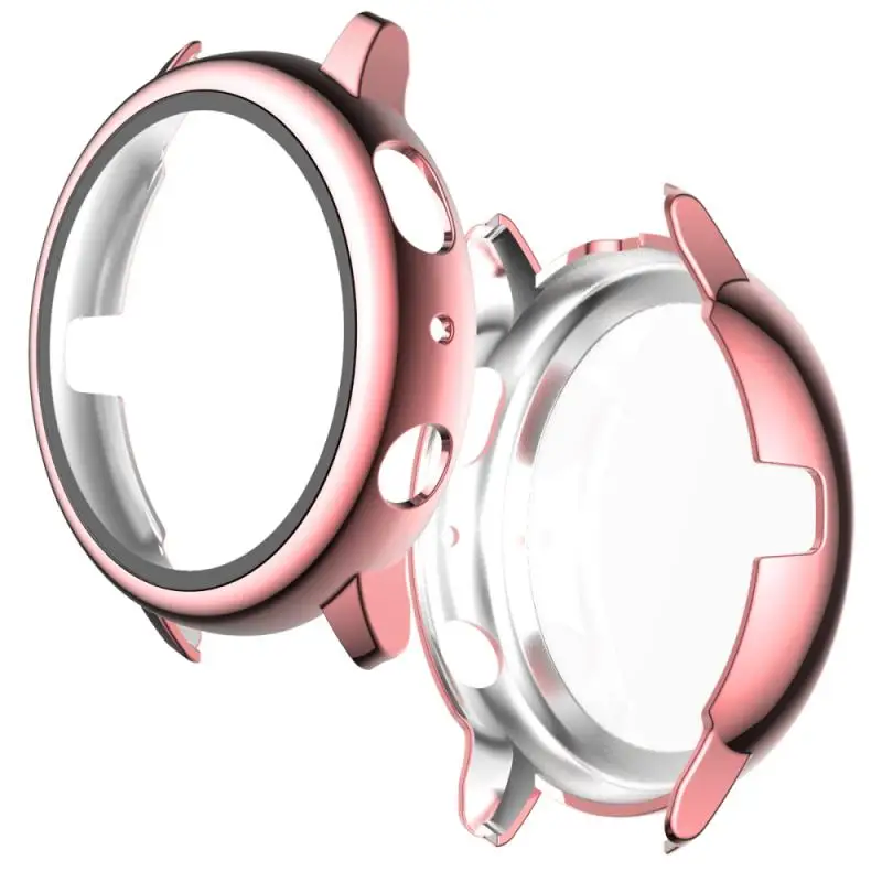 

40mm Screen Protector Soft Case Cover For Samsung Galaxy Watch Active 2 All-inclusive Electroplating PC Protective Case Shell
