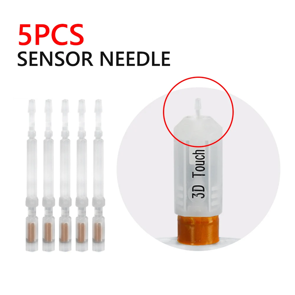 

5pcs 3D Touch Sensor Replacement Plastic Needles MKS Automatic Leveling Sensor Injection Needle 3D Printer Parts