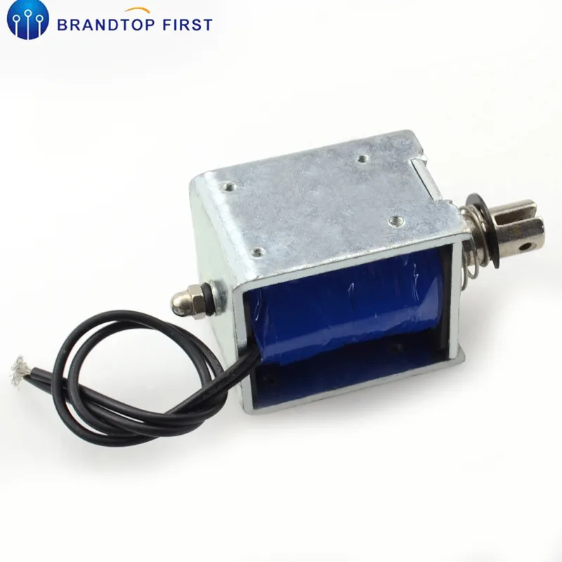 JF 1250B DC 12V 24V 360mA jenis пуш ап bingkai terbuka basah katup электромагнитный elektromagnet 10 мм 60N| |