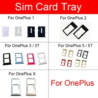 sim card tray holder flex cable for oneplus 11 2 3 3t 5 5t x sim reader card slot socket adapters replacement repair parts