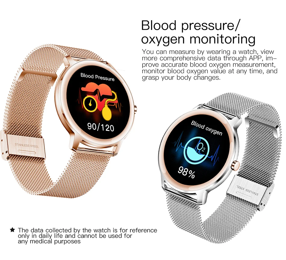 Customize dial Digital watch With Heart Rate Women health management smartwatch for women messages reminder WhatsApp facebook enlarge
