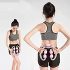 U-образный массажный ролик с пусковыми точками для рук, ног, шеи, мышечной ткани для фитнеса, тренажерного зала, йоги, пилатеса, спорта, 5 колес