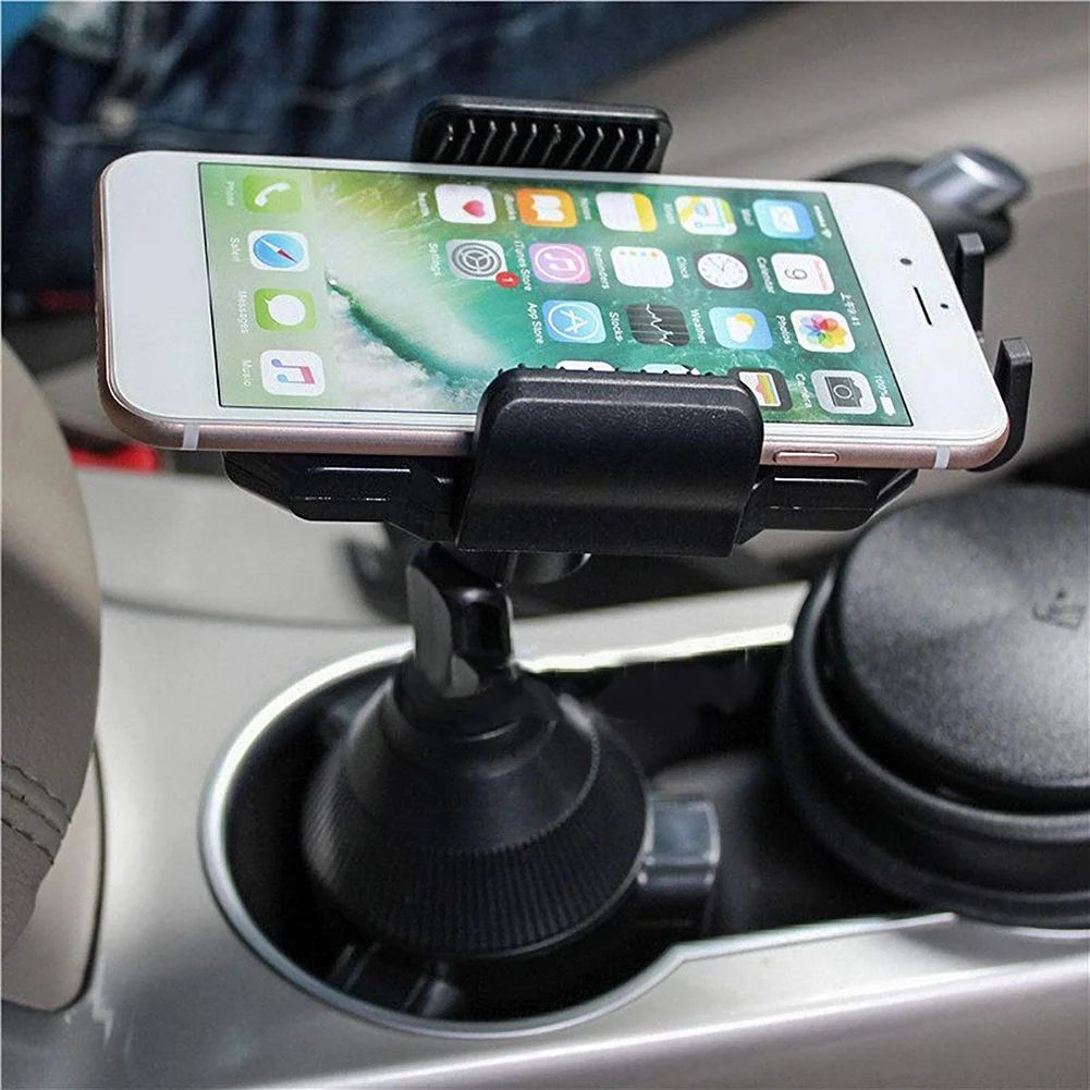 

Universal Car Cup Holder 360 Degree Rotating Car GPS Mobile Phone Bracket Stand