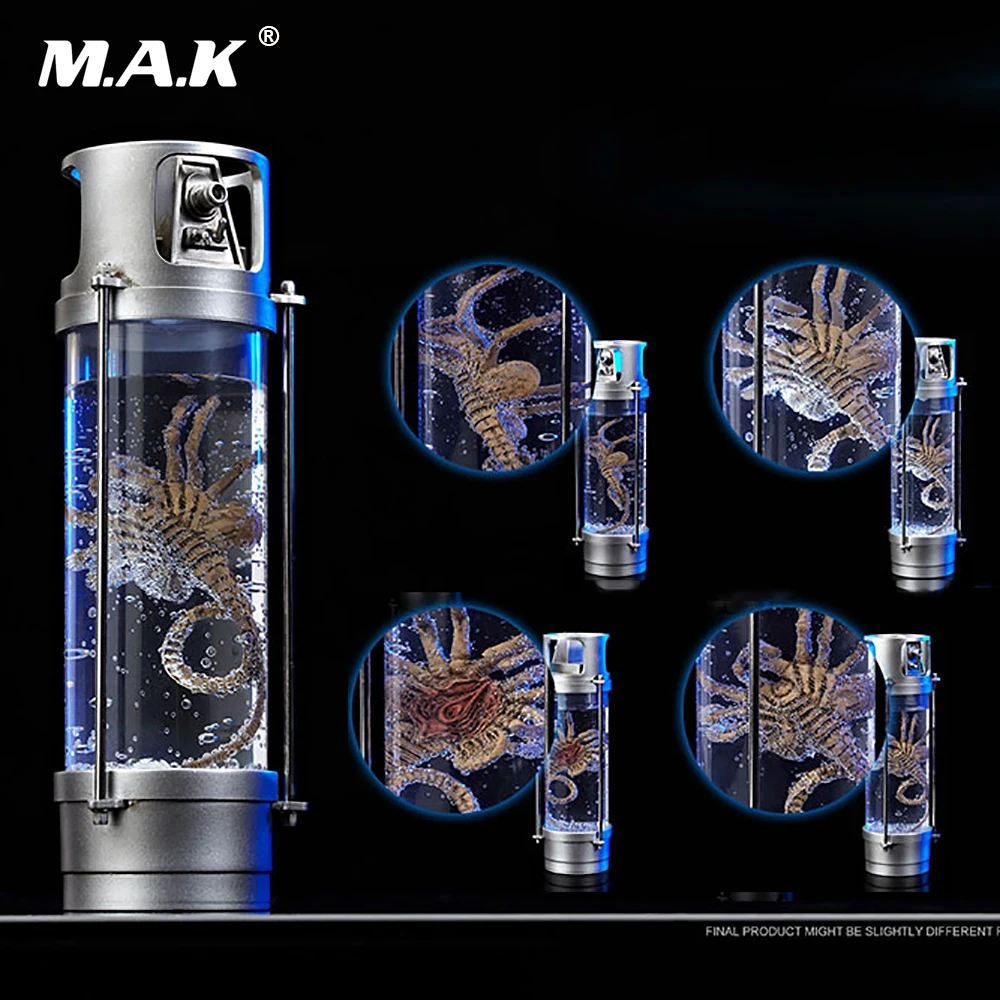 

TWO FACE TF002 1/6 Scale Alien Predators Chestburster Parasite larvae culture tank 28 cm high for 12'' Action Figure Body Toys