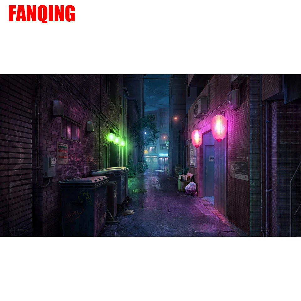 

Алмазная вышивка GLyn рукоделие, алмазная живопись, вышивка крестиком, аллея, пейзаж, полноразмерная Алмазная вышивка, мозаика, украшение для ...