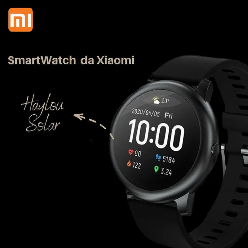 Смарт-часы XIAOMI Haylou Solar LS05 водонепроницаемые IP68 Bluetooth 5 0 пульсометр | Электроника