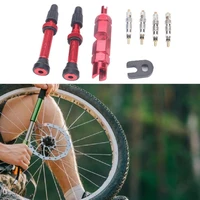 fine workmanship lightweight cycling valve stem with removal tools for mountain bike