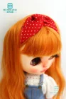 Аксессуары для кукол Blyth, головной убор в горошек, повязка для волос для кукол Blyth Azone 16, аксессуары для кукол