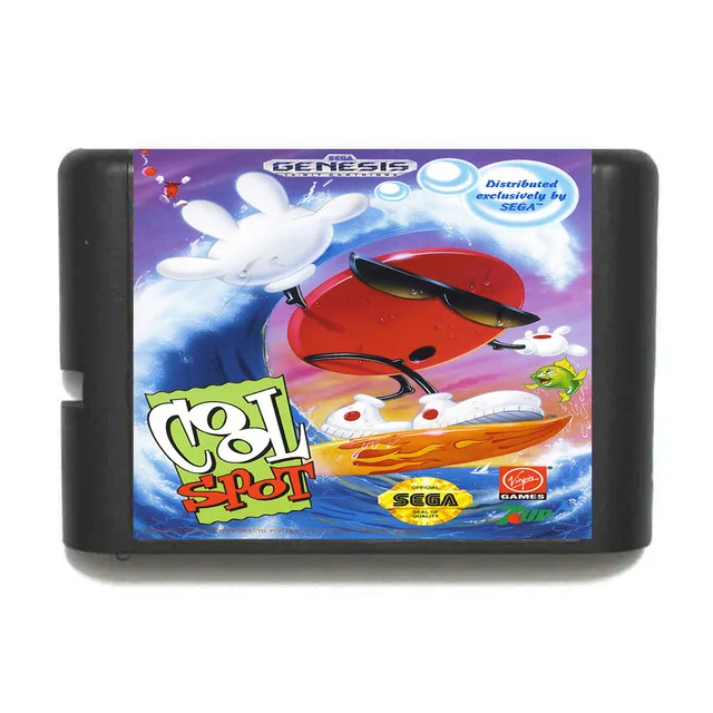 Игровая карта Cool Spot 16 bit MD для Sega Mega Drive Genesis|Картриджи| |