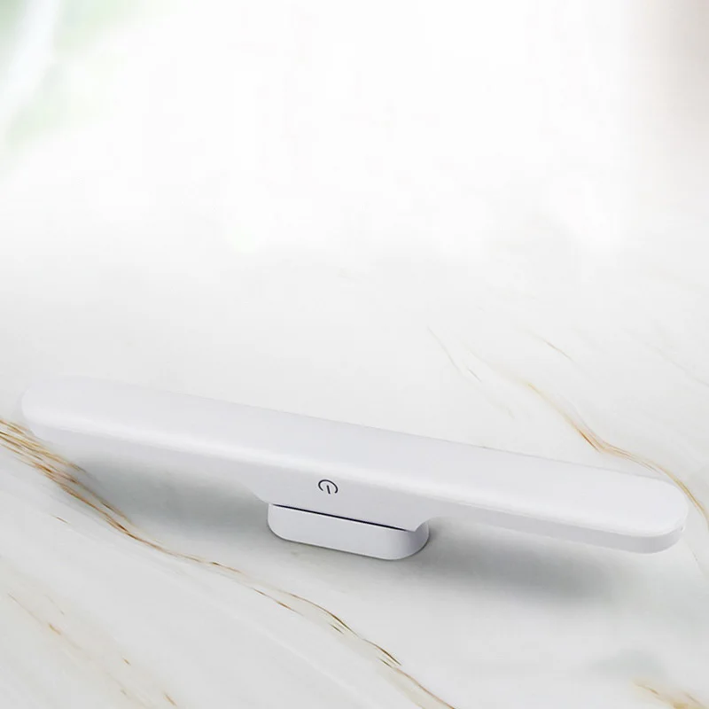 Светильник для макияжа с зеркалом на LED-диодах, с подсветкой и регулировкой яркости, с защитой глаз, настольный, с возможностью зарядки, регулируемый, для шкафа.