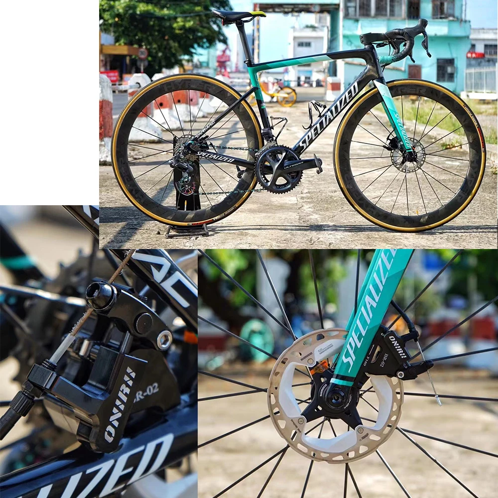 ONIRII дорожный велосипед гидравлический дисковый тормоз плоское крепление