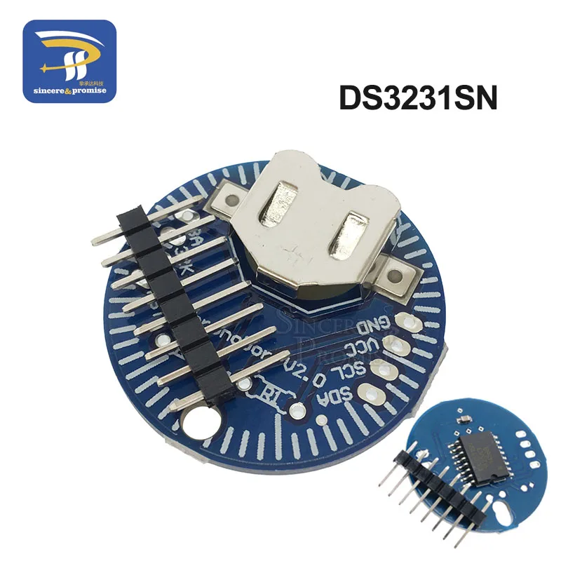 DS3234/DS1302/DS1307/PCF8563/DS3231 AT24C32 IEC IIC Memory 3,3 V-5 V точность в реальном времени RTC часы IEC модуль DS3231SN для Arduino - Цвет: DS3231SN