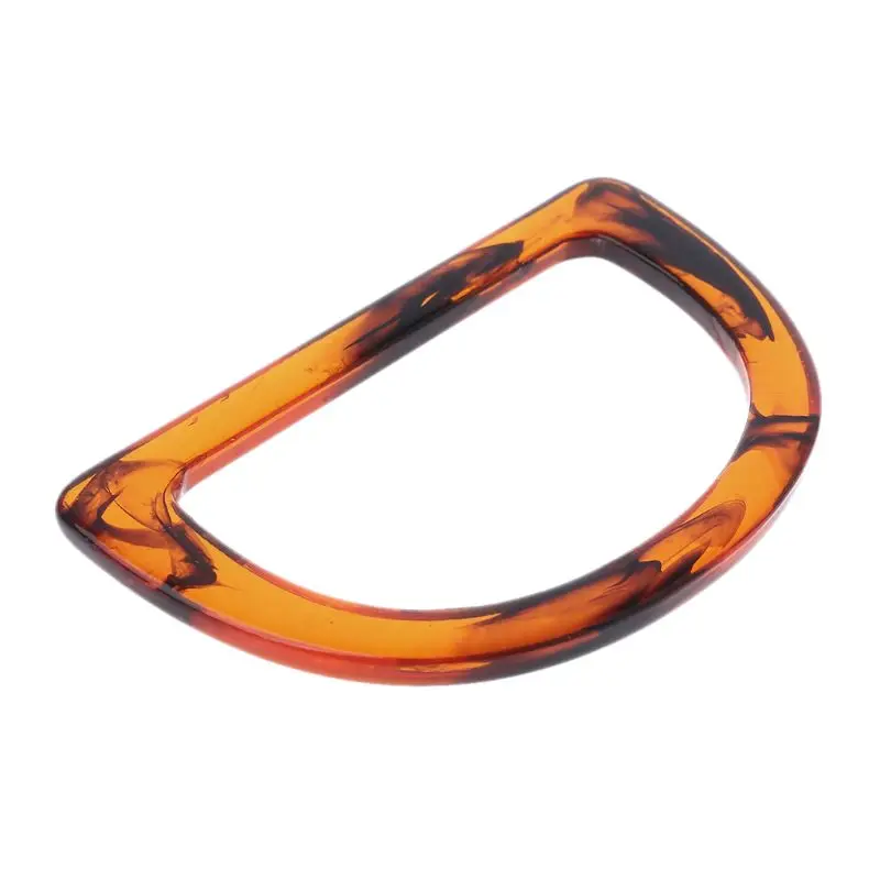 

Resin Purse Frame Bag Handle DIY Handbag Purse Making Bag Shopping Tote L5YE