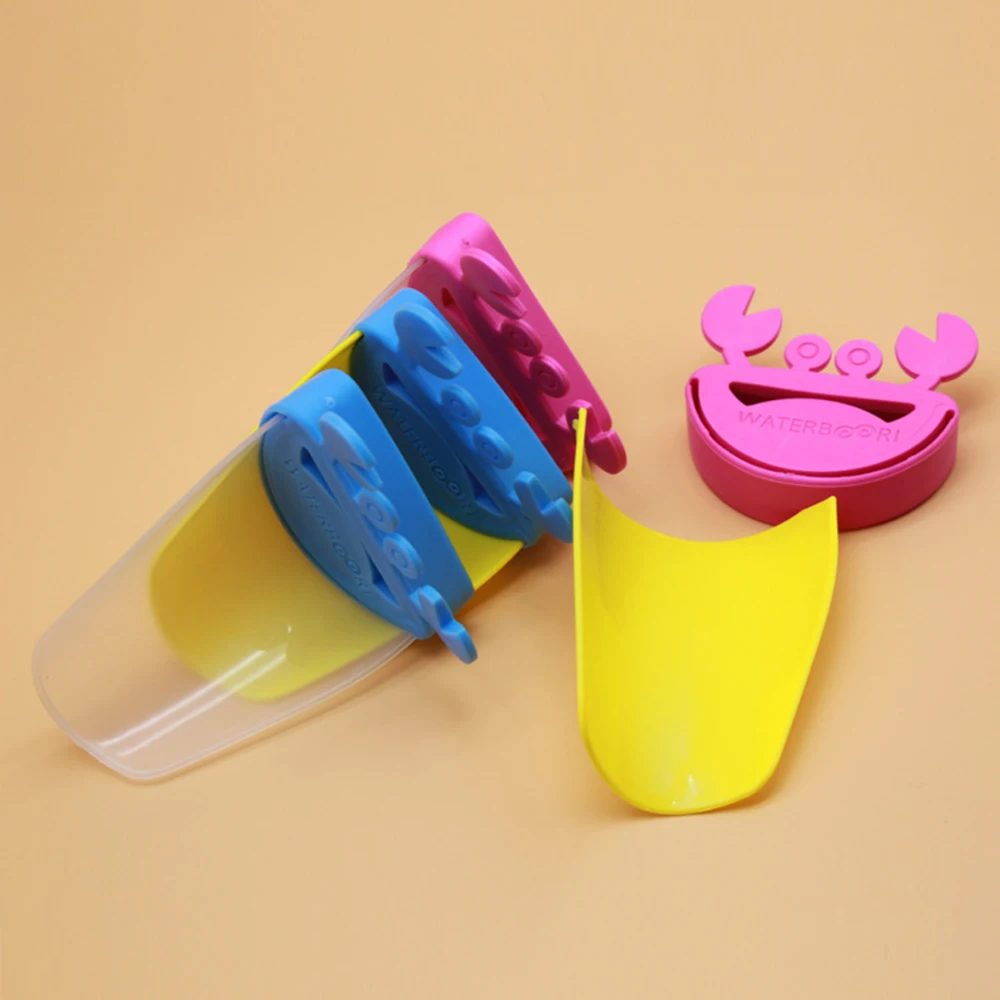 

Crab Shape Faucet Extender Baby Auxiliary Child Hand Washing Machine Safety Guide Sink Bathroom Accessories Home Living Supplies