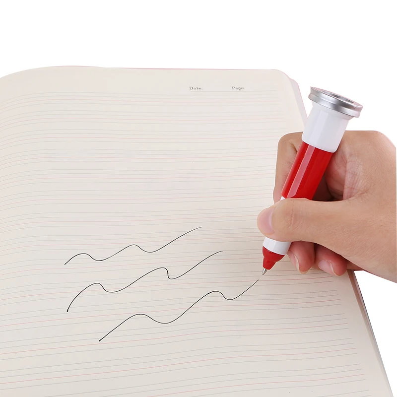 

2 Pcs/lot Retractable Pen Ballpoint Pen Cute Shape Creative Stationery Coke Pen Drink Can Pen Student Supplies