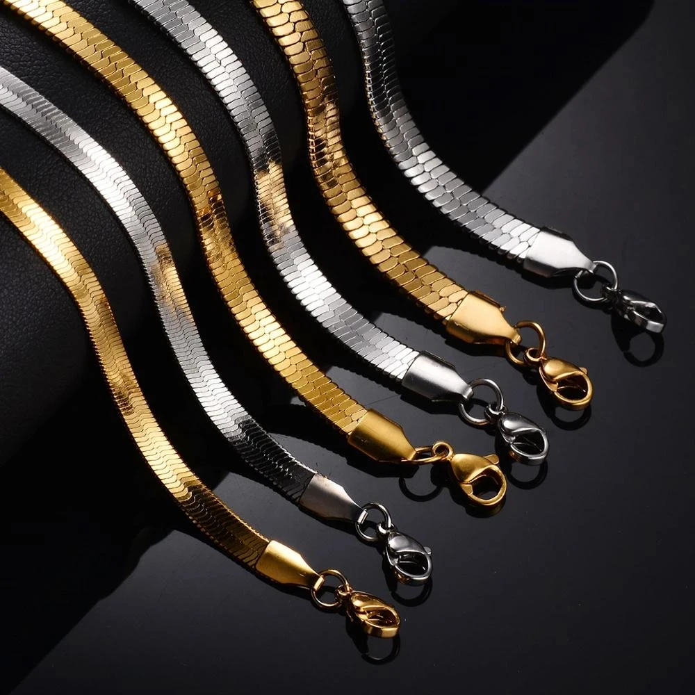 1 шт. Женская цепочка-чокер из нержавеющей стали | Украшения и аксессуары