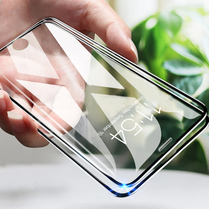 

Tempered Glass For iPhone XR 8 7 6 6S 11 X XS Max 5s SE 2020 Screen Protector Glass on iPhone 11 8 7 6s Plus XR 11 Pro Max Glass