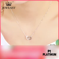 ssqy pt950 pure gold necklace real platinum solid gold chain mens good simple upscale trendy fine jewelry hot sell new 2020