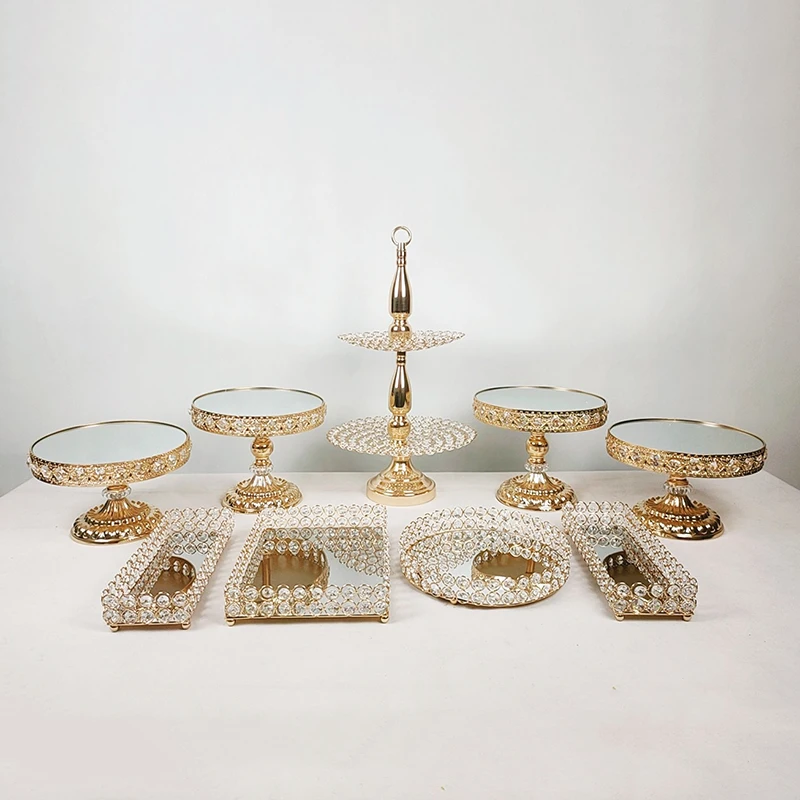 Свадебный столик для торта поднос демонстрационная стойка кованая железная