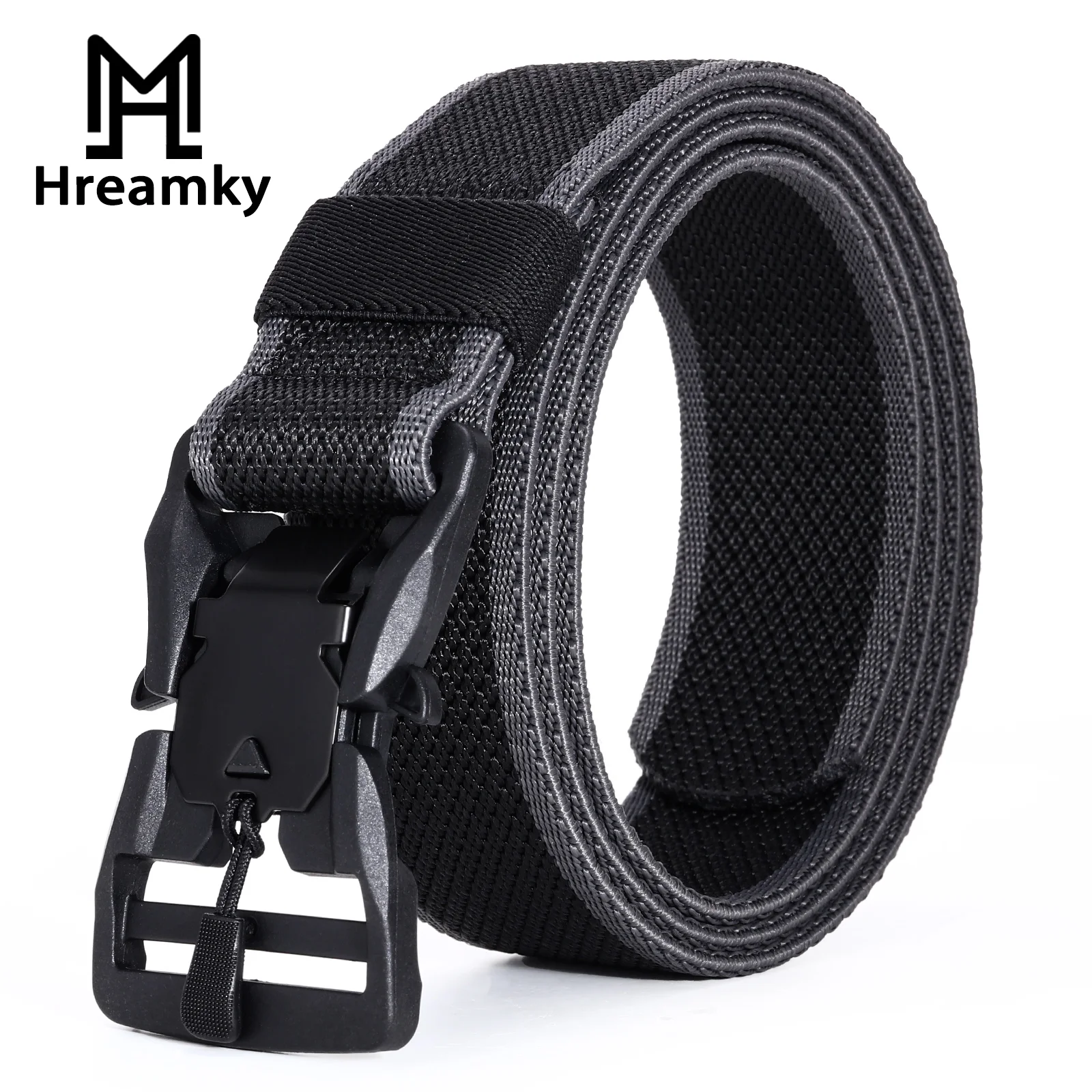 

Мужские ремни большого размера Hreamky, тактические ремни для занятий спортом на открытом воздухе, нейлоновый ремень.