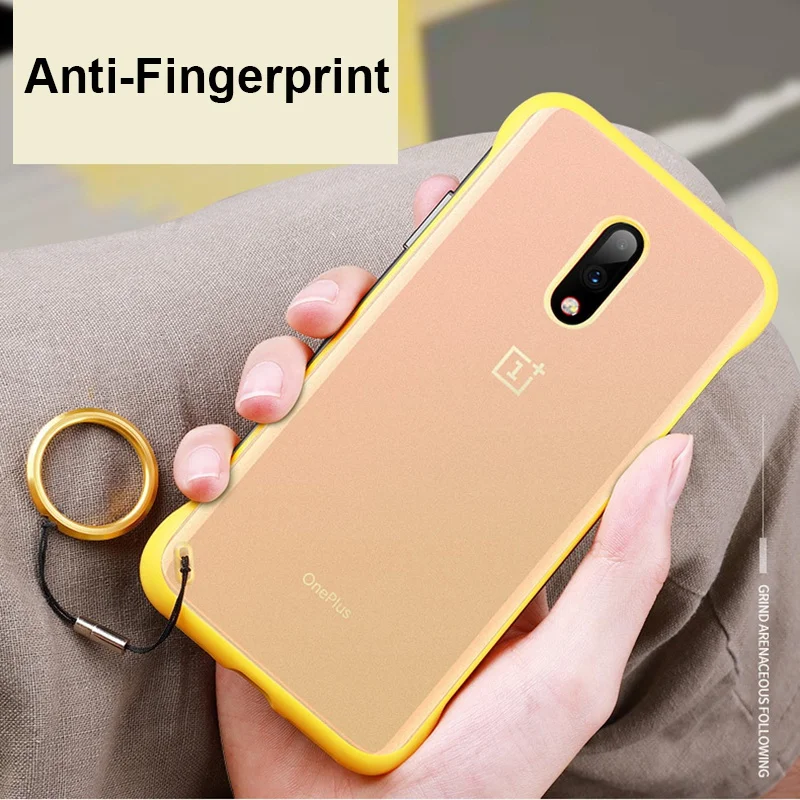 Жесткий чехол без оправы из поликарбоната для телефона OnePlus 7T Pro 7Pro оболочка
