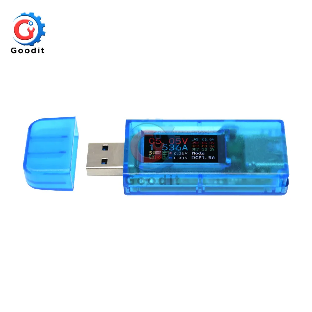 USB 3 0 DC Цифровой вольтметр измеритель напряжения тестер детектор Банк питания