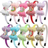 bow headband party rainbow bow headband hair accessories headbands for girls baby girl headbands baby girl accessories