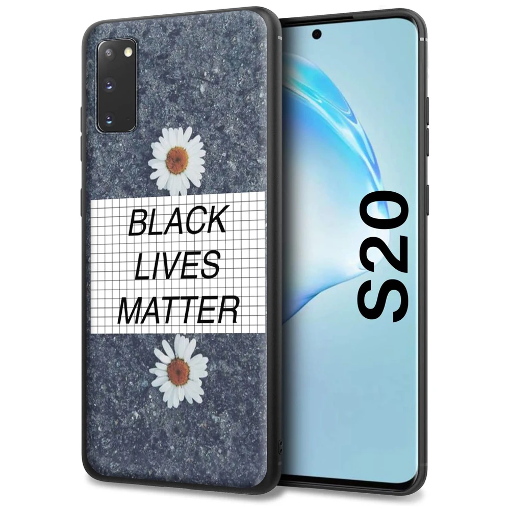 Black Lives Matter Silicone Case for Samsung Galaxy Note 20 10 9 8 S20 Fe S10 S10E S9 S8 Plus Ultra Lite S7 Edge | Мобильные