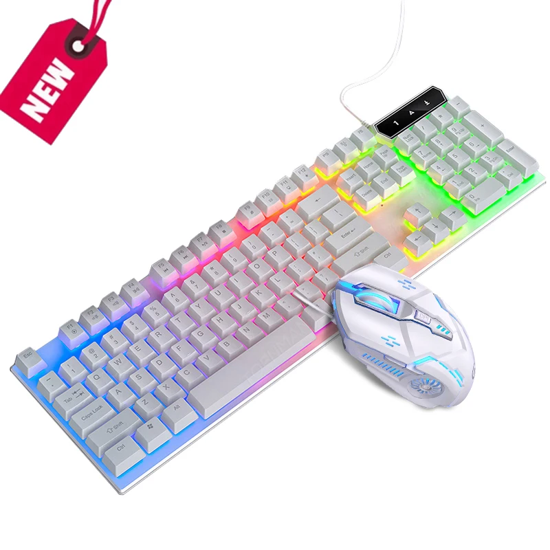 

YINDIAO V4 Gaming Mechanical Keyboard 104 Key RGB Wired Keyboard Rainbow backlight LED USB For CSGO LOL Gamer PC Computer Laptop