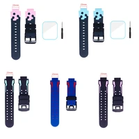 new 15mm fashion silicone watch strap for xiaomi xiaoxun smart watch replacement band bracelet smart watchbands accessories