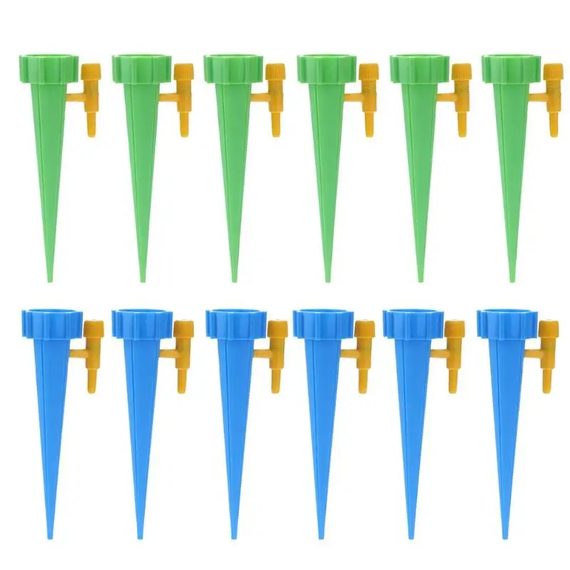 

12pcs/set Auto Drip Irrigation Watering System Automatic Spike for Plants Flower Indoor Household Waterers Bottle