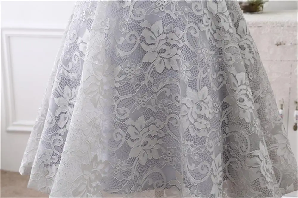 Кружевные Платья для подружек невесты короткий корсет подростков