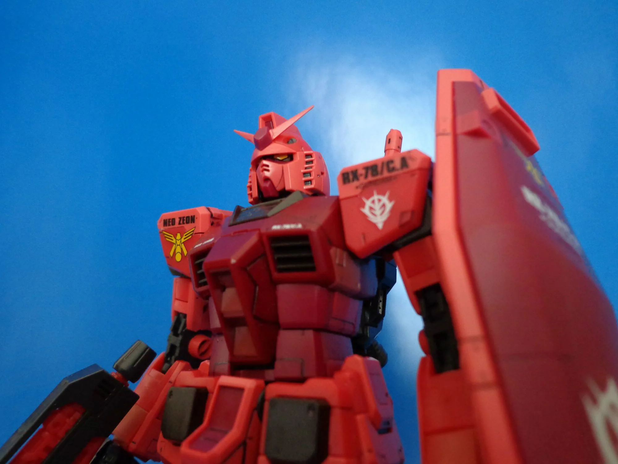 

Original BANDAI Gundam PB RG 1/144 RX-78 /C.A Casval's G3 Gundam Mobile Suit Kids