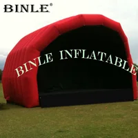 Alternative inflatable stage cover,outdoor marquee stage canopy air roof tent event exhibition stand for concert,wedding,bend